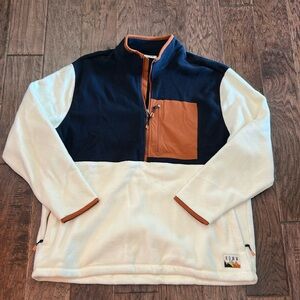 Men’s ROWM fleece half zip